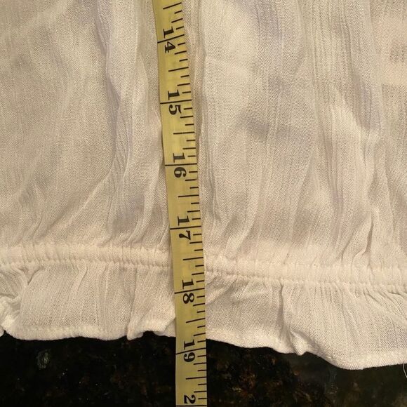Loralette White Boho Off Shoulder Blouse - Picture 7 of 8